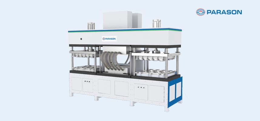 molded fiber forming machine