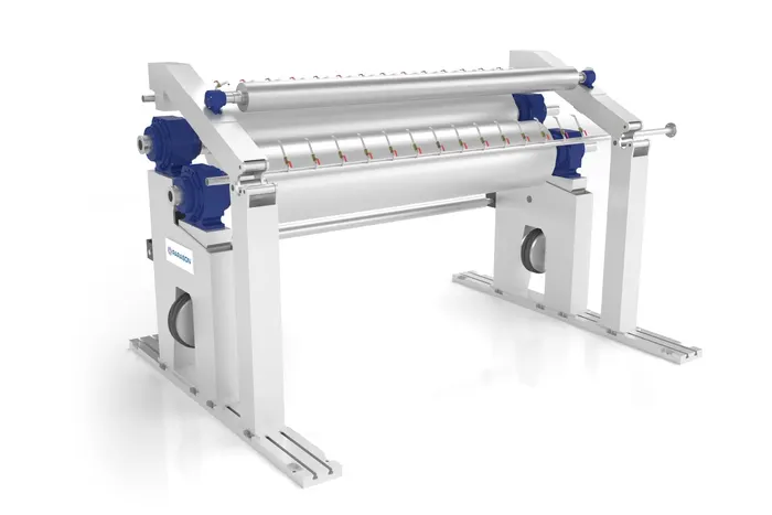 Size press for a paper board making machine