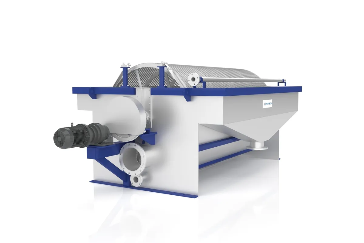 Parason Decker Thickener (DT) drum thickener