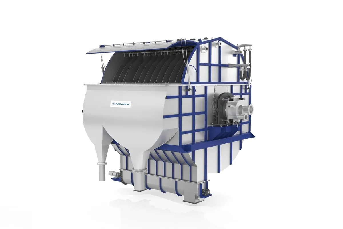 Parason Double Disc Filter (PDDF) for multi-layer paper mills