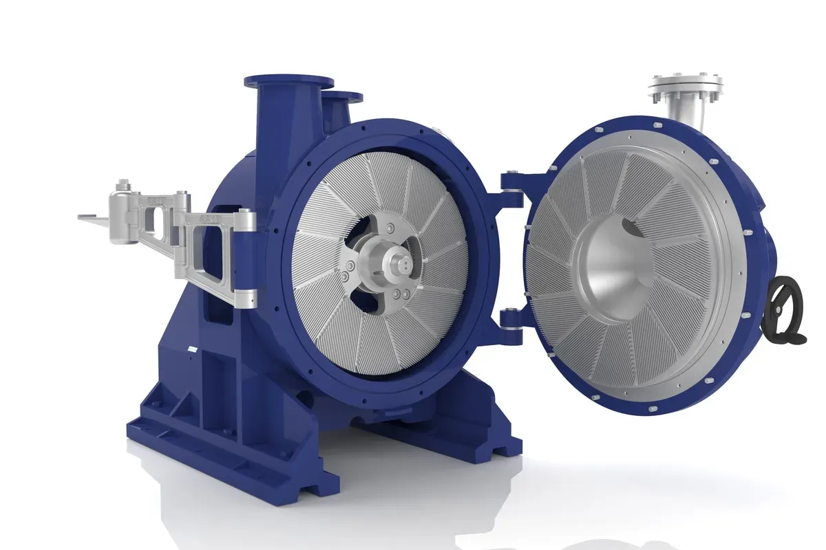 Parason Tri Disc Refiner for stock preparation — 20% energy saving refining system with 10000+ installations in paper mills