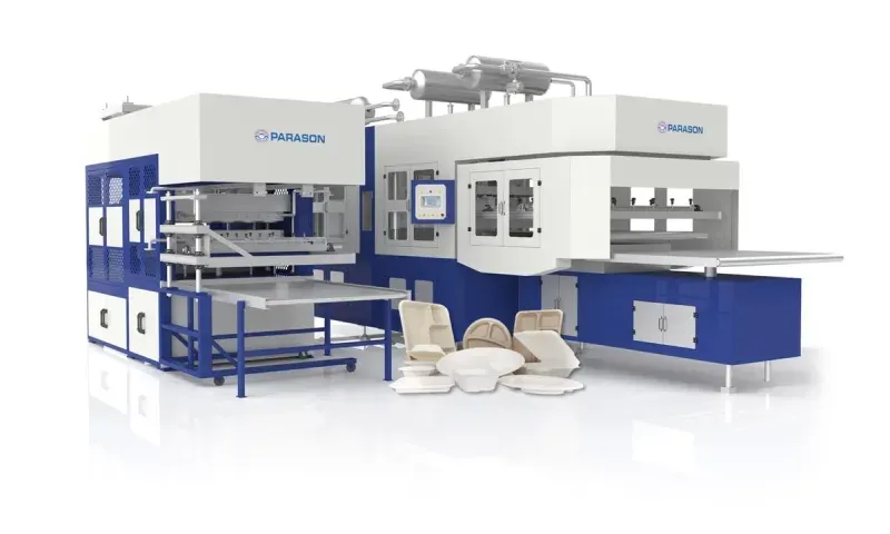 Sugarcane Bagasse Plate Making Machine & Raw Materials