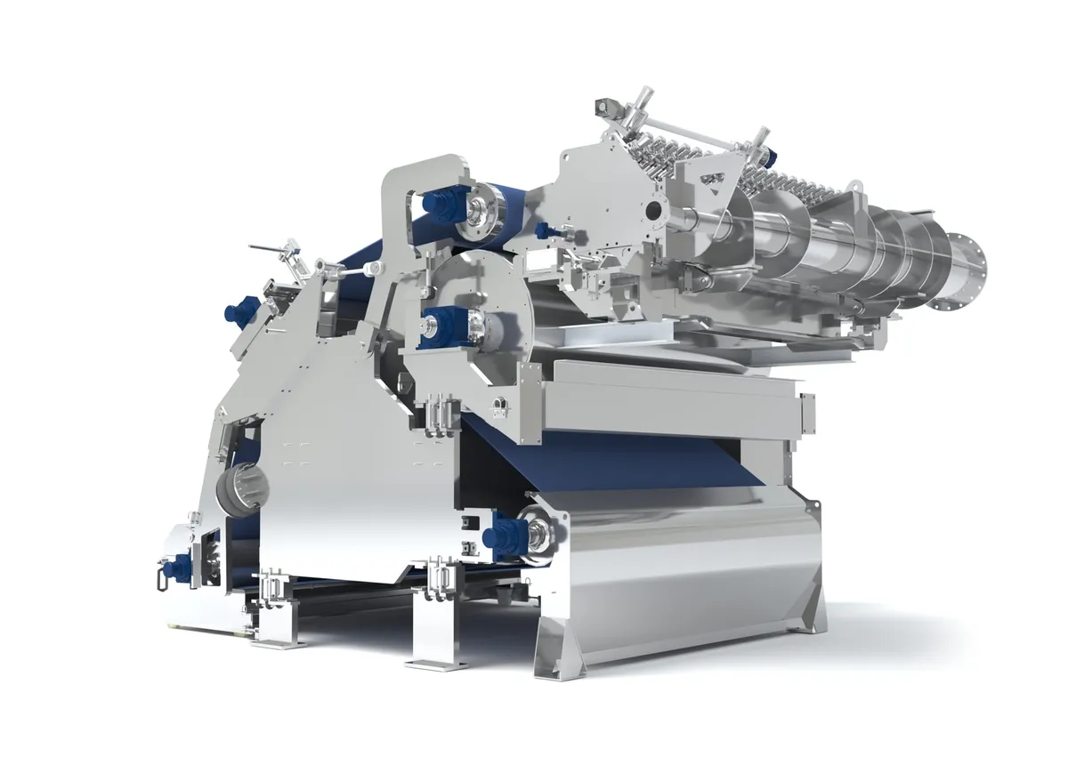 Parason crescent former tissue paper making machine