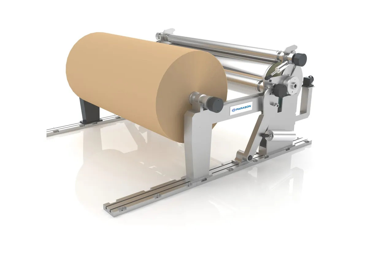 Parason pope reel for tissue paper mill