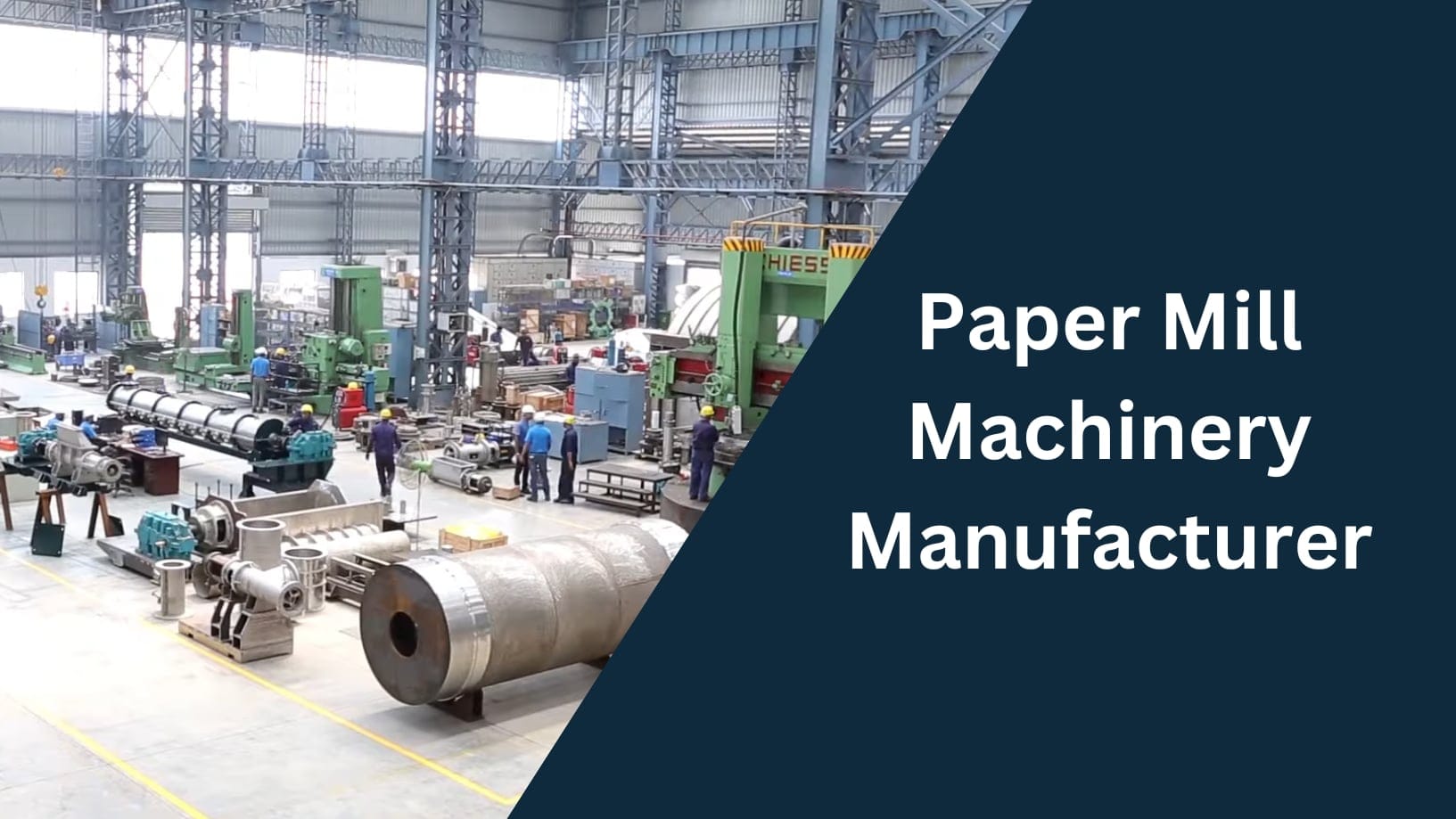 Top Paper Mill Machinery Manufacturer India