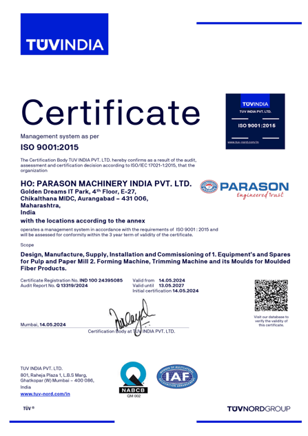 ISO 9001:2015