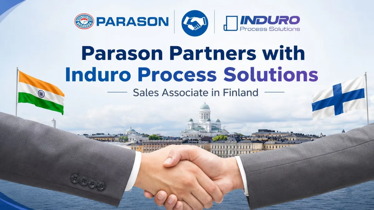 Parason Partners with Induro Process Solutions in Finland