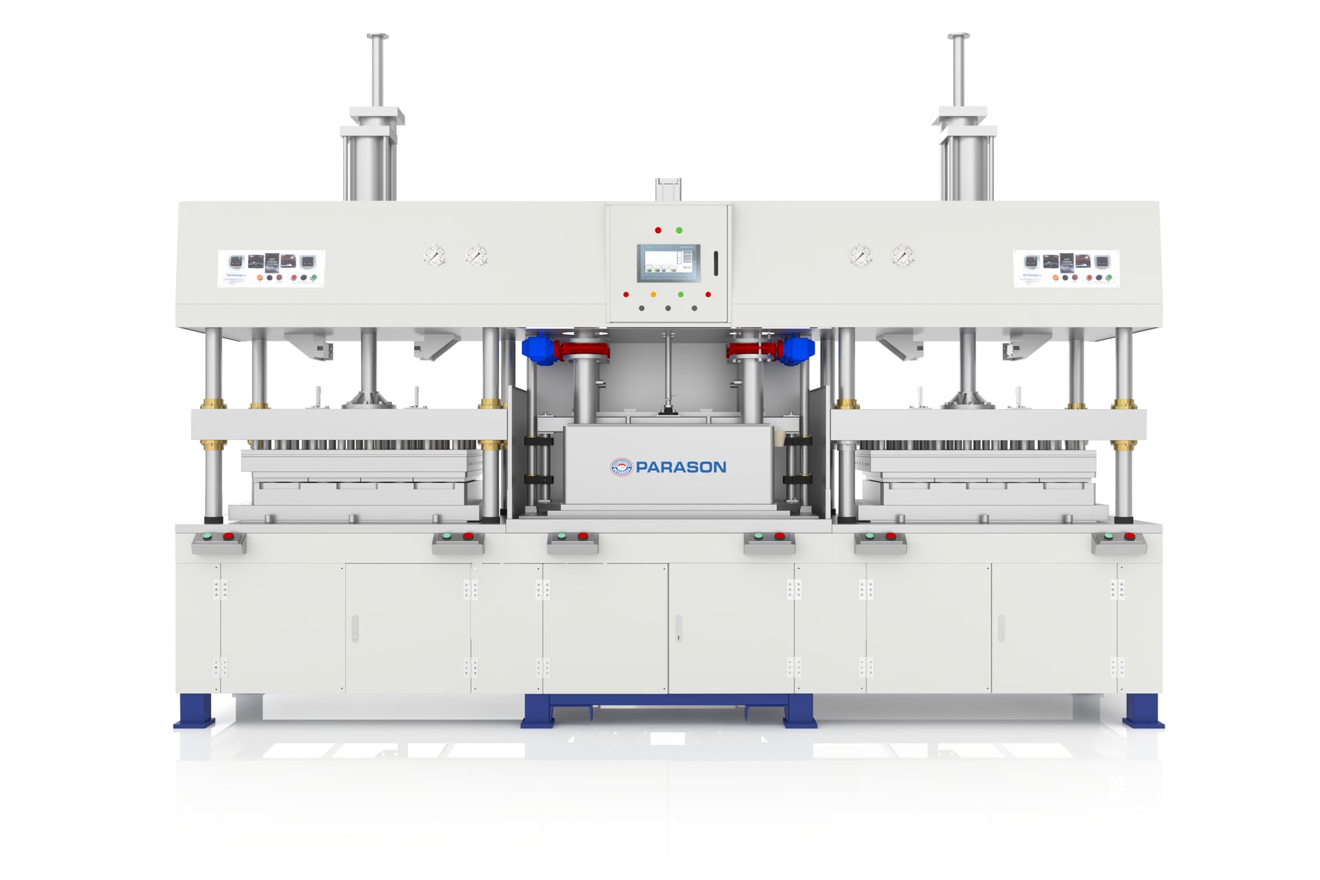Semi-Automatic Forming Machine 3D Render