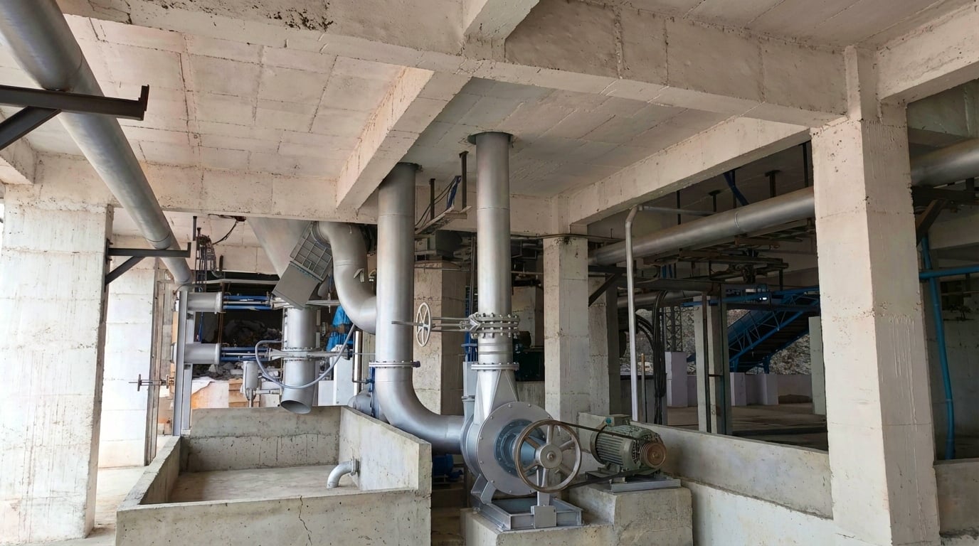 Parason Trash Pump - Heavy Duty Stock Transfer Installation