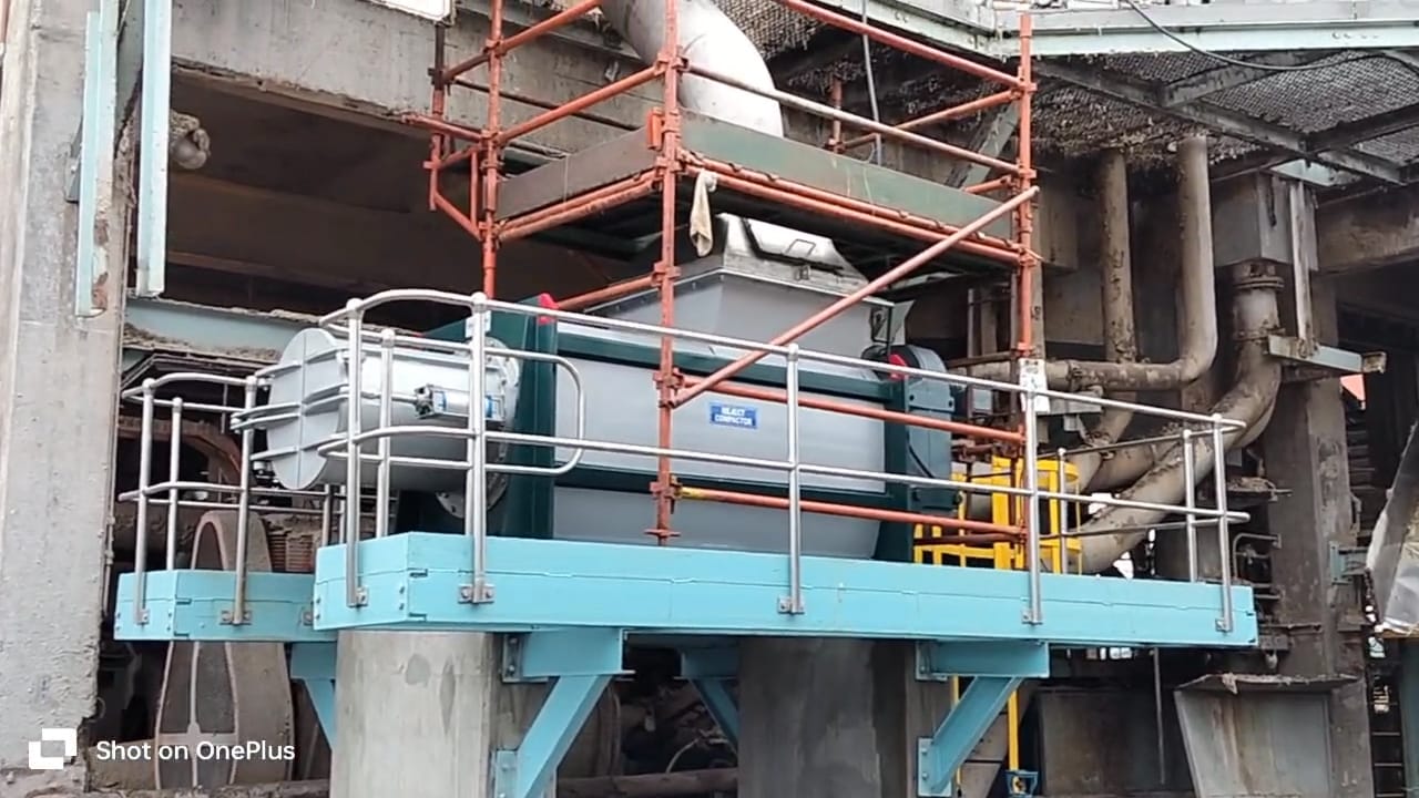 Parason Reject Compacter - Screw Press Dewatering System