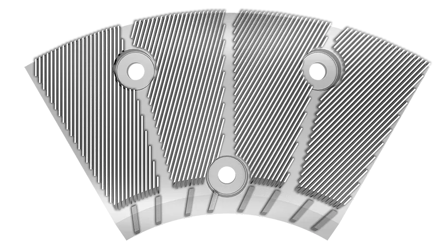 Parason 40" DDR DISC Segmental Refiner Disc