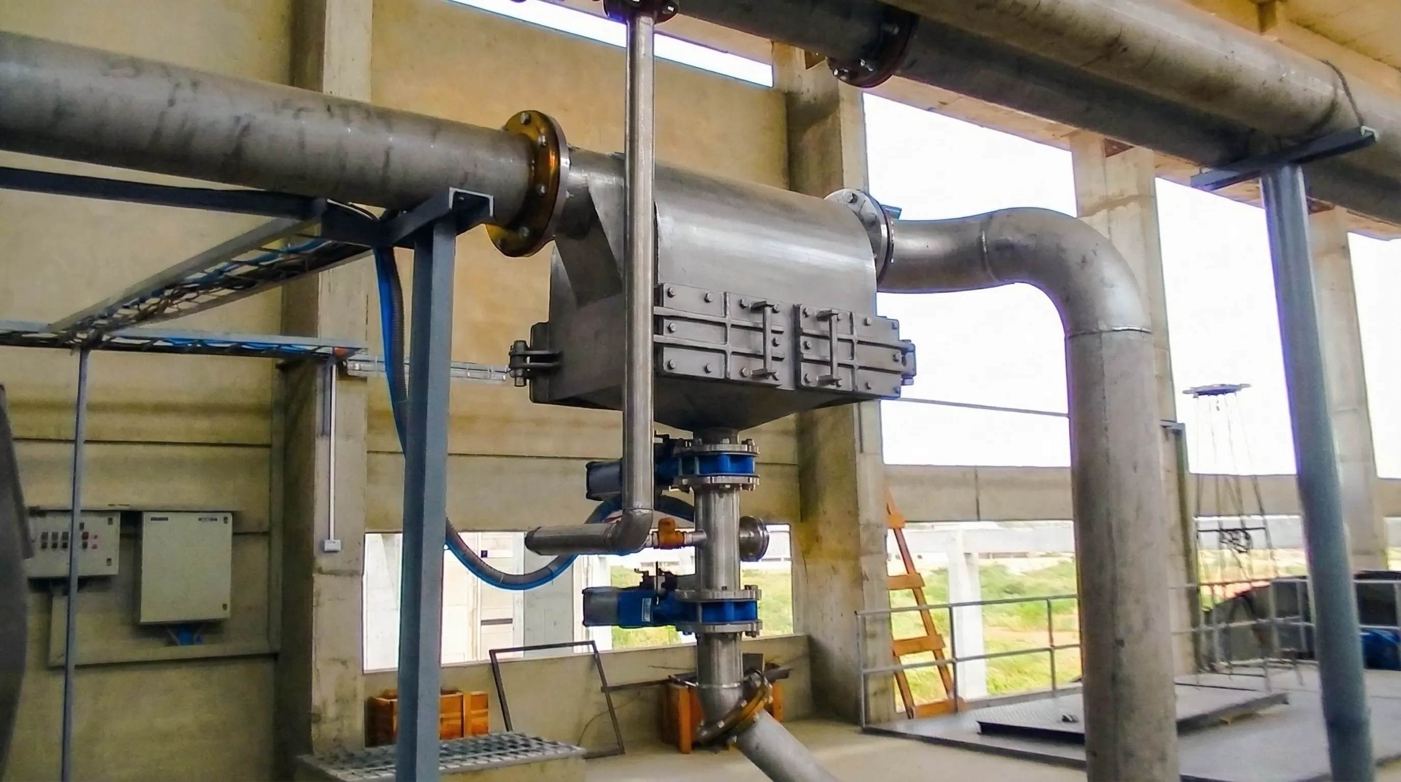 Parason Magstruct MT Magnetic Trap installed in mill